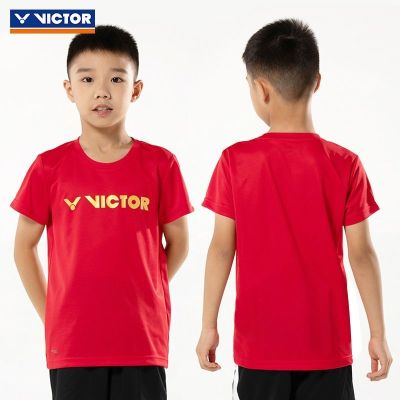 Victor Wacker Victr Victory Quick-Drying More Exercise Of Child And Adolescent Net Badminton Take Short Sleeve T-Shirt For Men And Women 10032