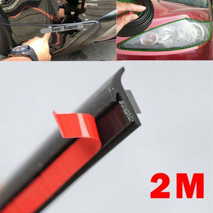 dt-new-high-quality-sealing-strip-2-meter-fender-for-car-front-rear-bumper-lip-headlight-sealed-strips-side-skirt-hot