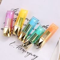 6PCS/SET Cute Student Supplies Lipstick Modeling Fluorescent Pen 6 Color Cartoon Fluorescent Pen Flash Pen Marking Point Marker