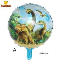 Cheapest# 18inch Dinosaur Balloons Dinosaur Party Supplies Foil Balloons Aluminum Mylar Helium Jungle Balloons for Birthday Weddings Graduation Party Baby Shower Jungle Theme Party Supplies【Ready Stock】