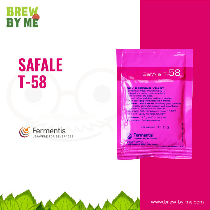 ยีสต์ทำเบียร์  SafAle™ T-58 – Fermentis #Homebrew
