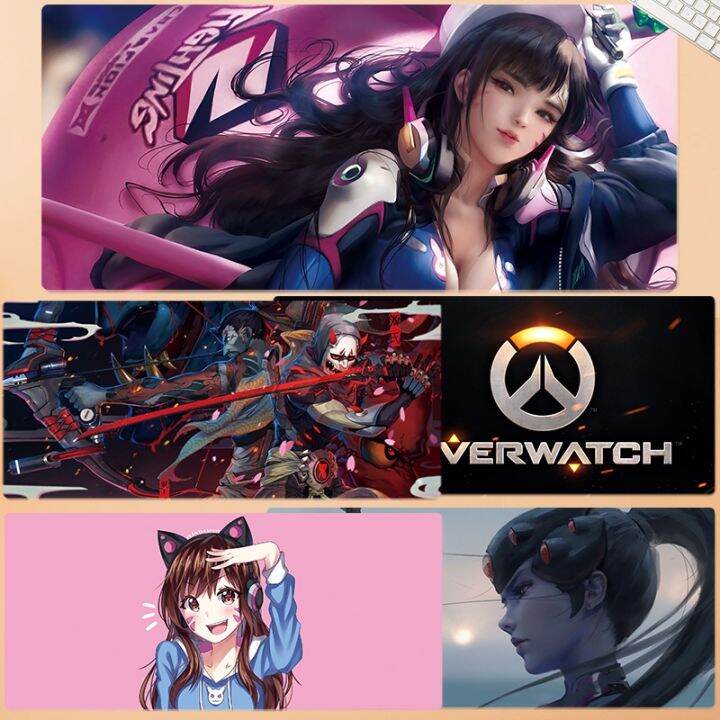 Overwatch mouse pad overwatch oversized DVA Genji Widowmaker | Lazada.co.th