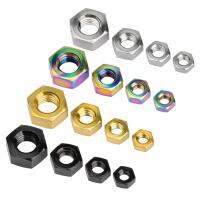 Xingxi Titanium Nuts M4 M5 M6 M8 Ti Hex Nut For Bicycle Motorcycle Car Fastening Nut