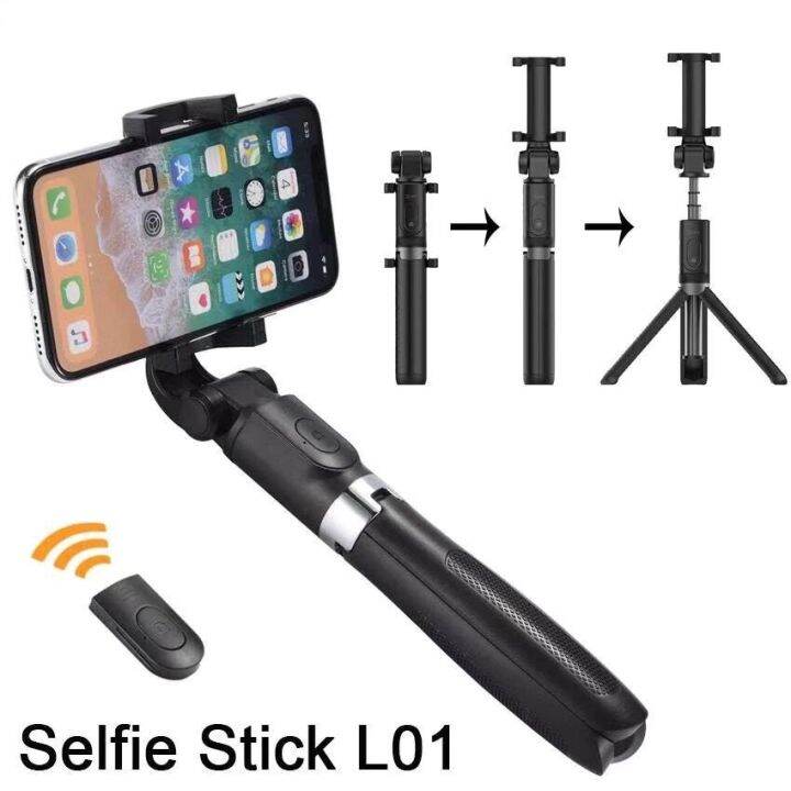Selfie Stick Tripod Monopod Detachable Wireless Remote Letsview L01