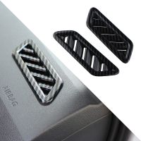 Chrome Side Air Conditioning AC Outlet Vent Frame Cover For Volkswagen T-Roc T Roc 2018 - 2022 Carbon Sticker Frame Essories