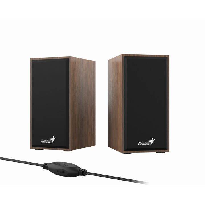 ราคาพิเศษ-genius-speaker-sp-hf180-6w-usb2-0-wood-ลำโพง-สีน้ำตาล-ของแท้-ประกันศูนย์-1ปี-ส่งไว-ลำโพง-ลำโพงไร้สาย-ลำโพงบลูทูธ-เครื่องเสียง