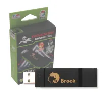 ตัวแปลง Bbrook อะแดปเตอร์ Usb วิงแมน XB สำหรับ PS5สำหรับ PS4/สำหรับ Xbox Series S | X/ 360/One/สำหรับสวิตซ์โปรคอนโทรลเลอร์เพื่อสำหรับ Xbox หนึ่ง/360