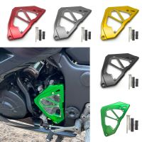 ฝาครอบเกียร์ฝาครอบป้องกันห่วงโซ่เฟืองหน้ารถจักรยานยนต์สำหรับ Kawasaki Ninja 250 300 Z250 Z300 Ninja250 Ninja300