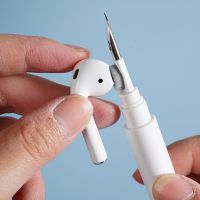 ชุดทำความสะอาดสำหรับ Airpods Pro 1 2 3หูฟังปากกาทำความสะอาดแปรงหูฟังบลูทูธกรณีเครื่องมือทำความสะอาดสำหรับ Samsung MI