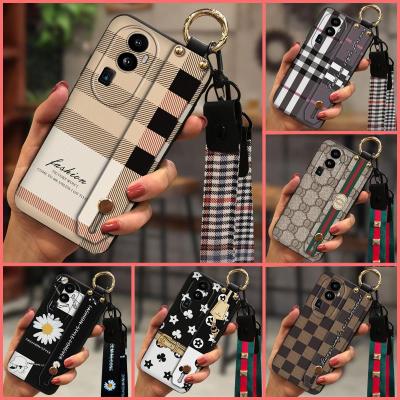 New Arrival Anti-dust Phone Case For OPPO Reno10 Pro Plus Soft Case armor case Small daisies cute Lanyard Anti-knock