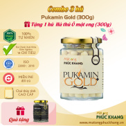 Mật Ong Phúc Khang - Combo 3 hũ viên nghệ Pukamin Gold Phúc Khang 300g