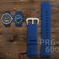 ซิลิโคน24มิลลิเมตรอุปกรณ์เสริมสำหรับผู้ชายสำหรับ Casio PRW-6600y 5497 PRG-600650y 5571กีฬากันน้ำที่มีความยืดหยุ่นบุคลิกภาพสายนาฬิกาข้อมือ