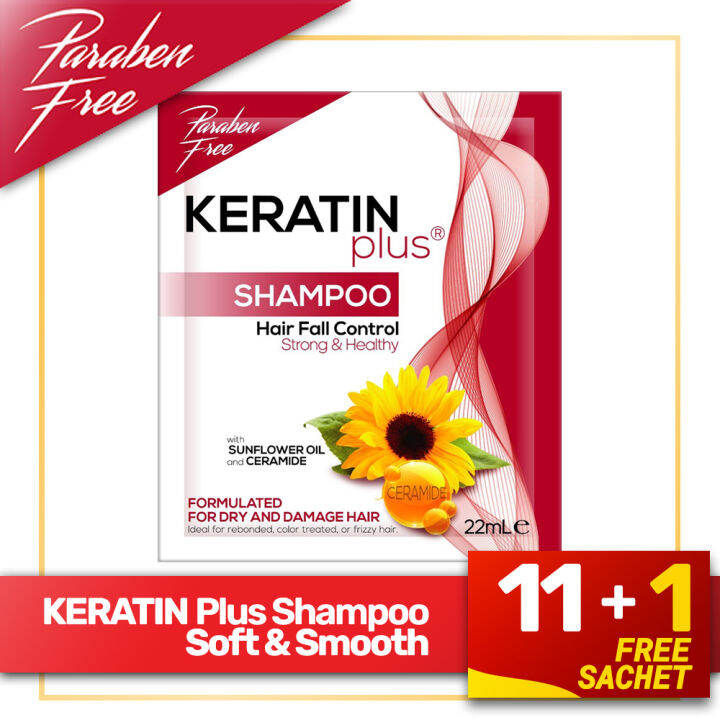 Keratinplus 111 Hair Fall Control Shampoo 22ml Per Sachet Lazada Ph 0344