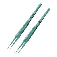 2UUL High Precision Suture Step With Hole Non-Slip Tweezers For Disassembly And Mobile Phone PCB IC/ 2UUL Titanium Alloy Model