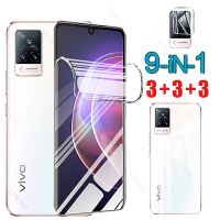 Screen Back Hydrogel Film on For Vivo V21 5G HD Camera Lens Protector Not Protective Tempered Glass for Vivo V 21 5g 6.44" V2050