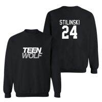 Teen Wolf เสื้อผู้ชายผู้หญิง Stilinski 24 Beacon Hills Lacrosse Pullover เสื้อกันหนาว Harajuku Mens Hoodies Hip Hop Streetwear