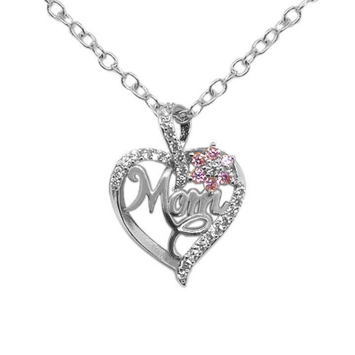 2023-women-gift-love-quality-heart-flower-necklace-new-pendant