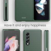 ส่งฟรี เคส ซัมซุง แซท โฟล์ด 3 หน้า-หลัง  Hard PC Slim Cases Cover For Samsung Z Fold 3 5G เคสโทรศัพท์สวยๆ