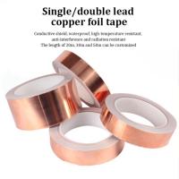 2023 Double Side Conductive Copper Foil Tape Strip Adhesive EMI Shielding Heat Resist Tape 15MM 20MM Adhesives Tape