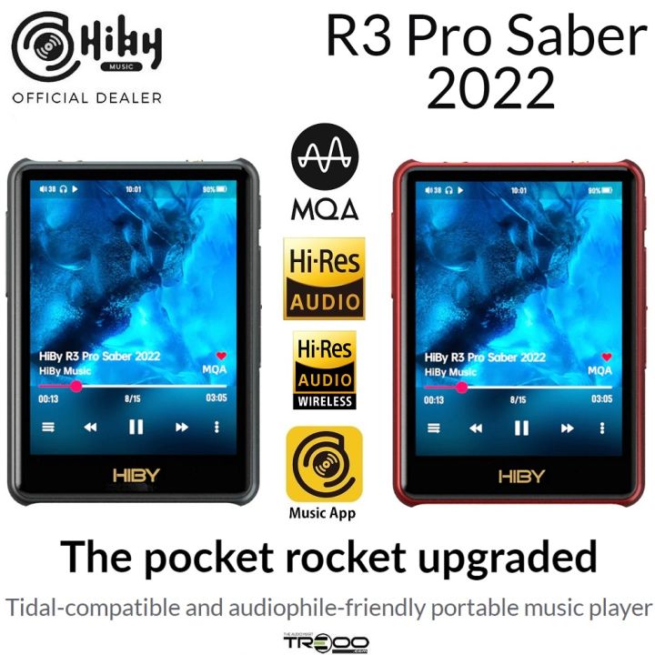 Hiby R3 Pro Saber 2022 美品 オーディオ機器 ポータブルプレーヤー