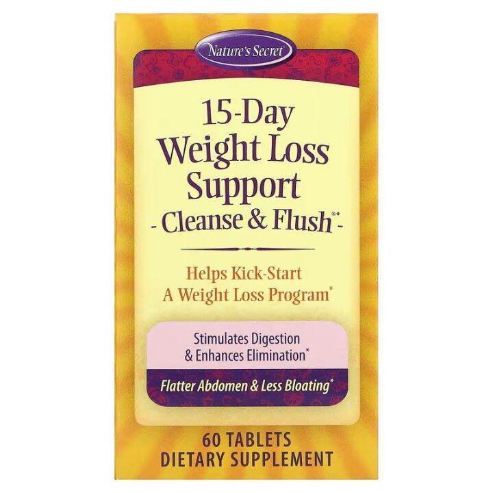 15Day Weight Loss Support, Cleanse & Flush, 60 Tablets Lazada PH