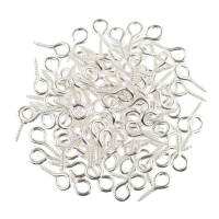 ALI-Shopping 100X ขายส่ง 10 มิลลิเมตรสกรู eyepins ตะขอตาไก่เกลียวตา Pins B ails PEG