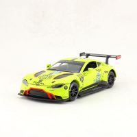 【CC】☽▤  1:32 Scale RMZ Diecast Vantage Le Mans Racing Car Pull Back Sound   Educational Collection