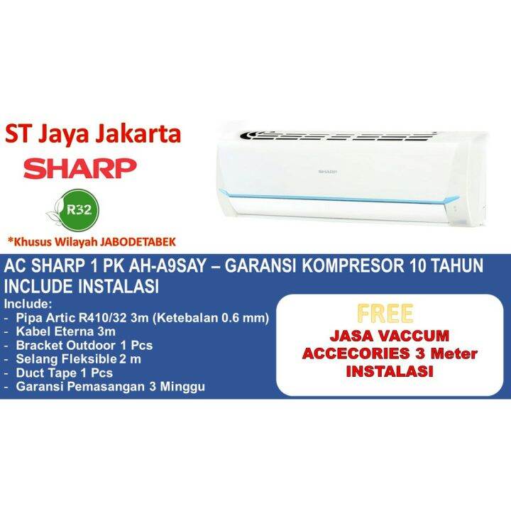 ac sharp 1 pk low watt thailand