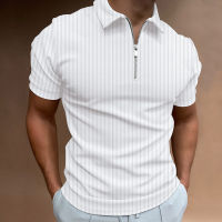 （Ready Stock）? Short-Sleeved Polo Shirt Mens Summer 2023 New High-End Shirt Collar Casual Top Fashion Brand Slim Fit Half Sleeve T-Shirt YY