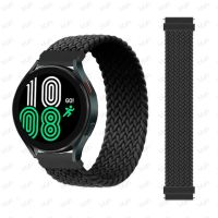 สายถักเดี่ยวสำหรับ Samsung Galaxy Watch 4/5 /Pro 44มม./40มม./สายคล้องแบบคลาสสิค46มม./42มม./Active 2/สายรัดข้อมือ S3เกียร์20มม./22มม.