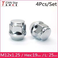 4pcs M12x1.25 OEM OE Stock Factory Wheels Rims Acorn Lug Nuts 19Hex For Suzuki Nissan Subaru infiniti