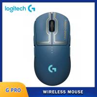 Logitech ใหม่ Lightspeed G Pro ปุ่มตั้งโปรแกรมได้เมาส์สำหรับเล่นเกมส์ไร้สายลีกของ Legends Edition Hero 25K สำหรับ E-Sports