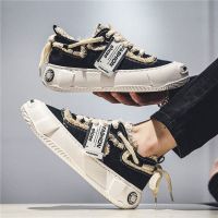 ❄❀﹍  Mens shoes in the spring of joker increased leisure small design sports platform sandals web celebrity hot style canvas beggar tide shoes