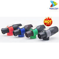 TSL ปลั๊กลำโพง (1ตัว) Speakon 4P Male Connector ปลั๊กสเป็คคอน คละสี 4P ตัวผู้