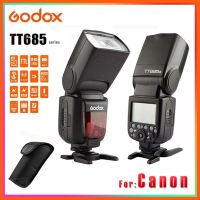 SALE Flash Godox TT685 TTL For Canon (รับประกัน 1 ปี) ##กล้องถ่ายรูป ถ่ายภาพ ฟิล์ม อุปกรณ์กล้อง สายชาร์จ แท่นชาร์จ Camera Adapter Battery อะไหล่กล้อง เคส