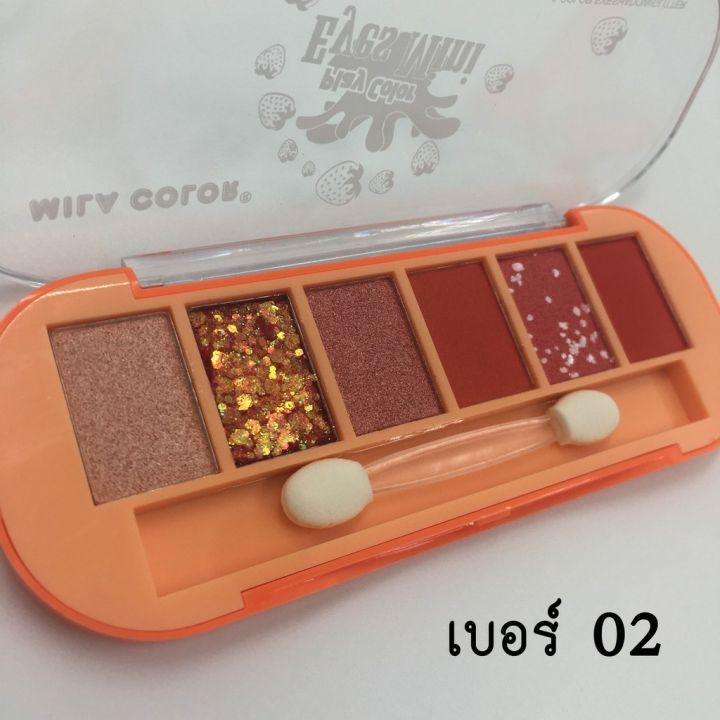 mc5030-อายแชโดว์ila-color-อายแชโดว์แต่งตาแบบมินิ-อายแชโดว์พกพาง่าย-สีสวยน่ารักๆ