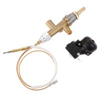 ஐ Gas Patio Heater Control Valve Thermocouple Sensor Dump Switch Knob Propane Lpg Fire Pit Control Safety Pilot Port Set