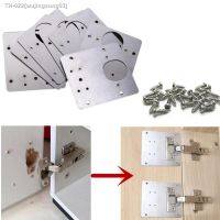 ▩▼✲ Hinge Repair Plate Rust Resistant Steel Home Improvement Furniture Cupboard Cabinet Door Hinges Repair Mount Tool Shed