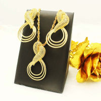 SUNNICE Long Bracelet Ring Set Spring New Arrival Golden Exquisite Phoenix Jewelry Set Long shape Earrings Pendant Set