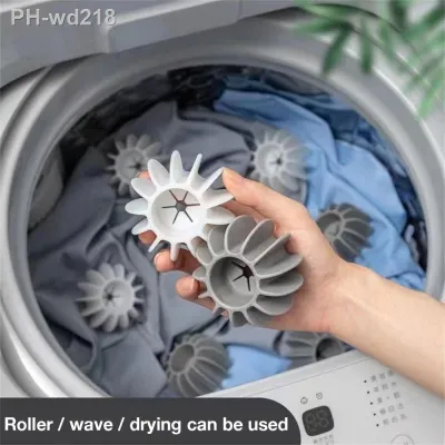 NEW Silicone Laundry Ball Decontamination Anti-tangle Increase Friction Soft Not Hurt Clothes Reusable Home Cleaning Tools