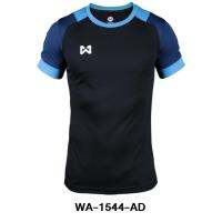 เสื้อฟุตบอล รุ่น  WA-1544 (สีดำ-กรมท่า)