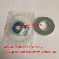 ACF AC-7206U-18 TAPE+ FOG Silicon Rubber  LCD Screen Repair Kit Adhesives Tape