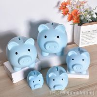 ♨✇✻ Casa mealheiro dos desenhos animados das crianças queda de plástico bonito piggy coin bank presente ornamento