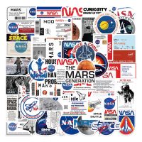 ?พร้อมส่ง?ลายการ์ตูนอะนิเมะ NASA CARTOON MARS 50แผ่น กันน้ำ สติ๊กเกอร์ ใช้ซ้ำได้ กระโปรงหลังรถ โทรศัพท์มือถือ USA STICKE