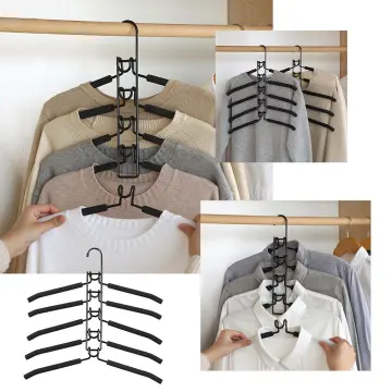 Metal Non-Slip Multi - Layer Hanger for Skirt/Pants