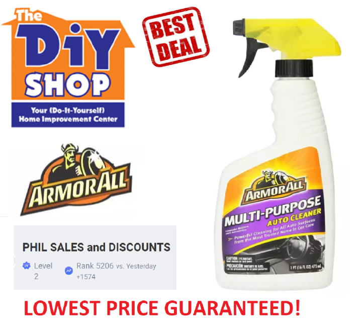 Armor All MultiPurpose Auto Cleaner 16 fl. oz Lazada PH