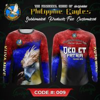 [In stock] 2023 design Philippine Eagles Long sleeved  e#009，Contact the seller for personalized customization of the name