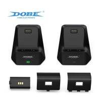 Dobe แบตเตอรี่+แท่นชาร์จจอย XboxOne &amp; XboxSeriesS/X Charging Dock 1200 mAh บริการเก็บเงินปลายทาง