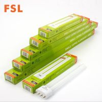 4-pack Rare earth trichromatic Linear Twin Tube Energy Saving Fluorescent Light Tube flat 4-pin 18W 24W 36W 40W 55W Available