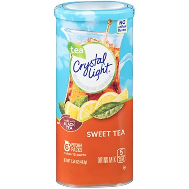 Crystal Light Sweet Tea Drink Mix (6 Pitcher Packets) | Lazada PH